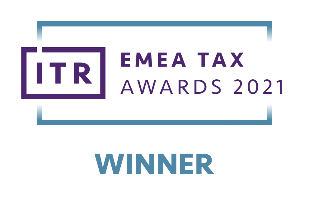 ITR EMEA TAX AWARDS 2021 WINNER