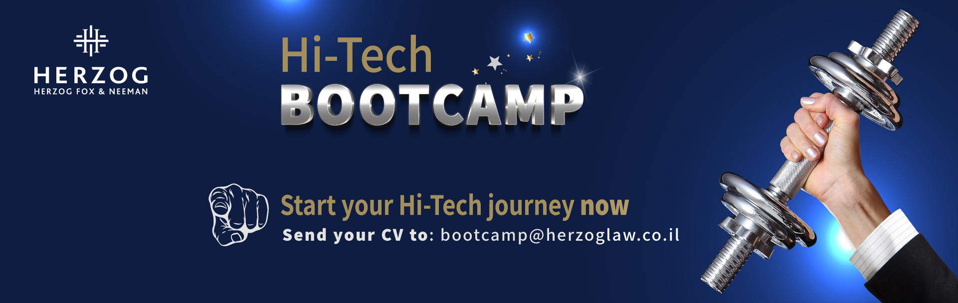Hi-Tech Bootcamp. Start your Hi-tech Journey now!.Send your CV to bootcamp@herzoglaw.co.il