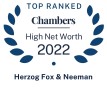 Herzog Fox & Neeman is Ranked Band 1 in Chambers High Net Worth 2022 Guide