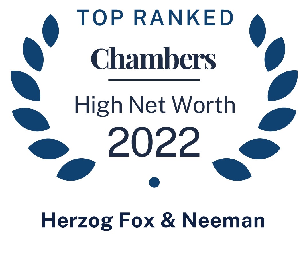 Herzog Fox & Neeman is Ranked Band 1 in Chambers High Net Worth 2022 Guide  - Herzoglaw | Israeli Law Firm