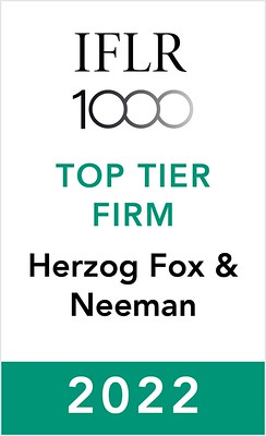 IFLR1000 Top tier firm Herzog Fox & Neeman 2022