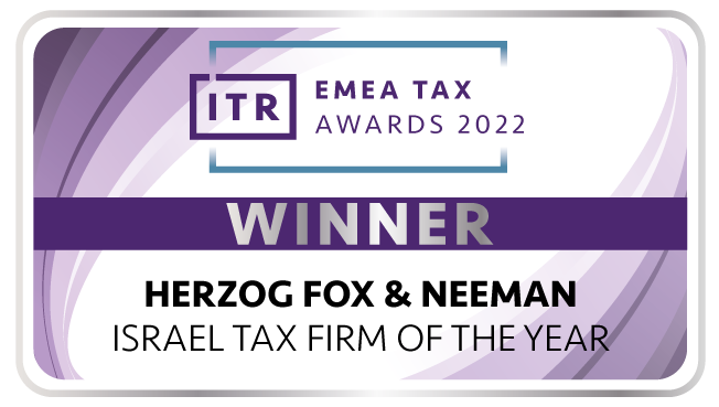 ITR Emea tax awards 2022 Winner Herzog Fox & Neeman Israel Tax firm of the year